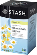Stash Chamomile Nights Caffeine Free Herbal Tea Bags - 20 Count (Case of 6)