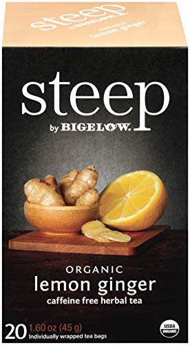 steep Organic Lemon Gingerl Tea - 20 Count