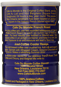 Cafe Du Monde Coffee French Roast Ground Coffee Tin - 13 Ounce