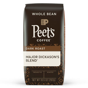 Peet's Major Dickason's Blend Dark Roast Whole Bean Coffee - 10.5 Oz