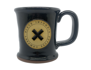 Black Insomnia Stoneware Collectible Mug - 14 Ounce