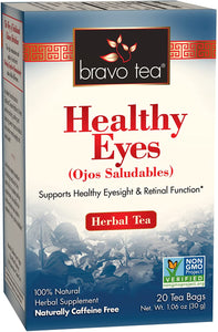 Bravo Tea Healthy Eyes Herbal Tea Bags - 20 Count
