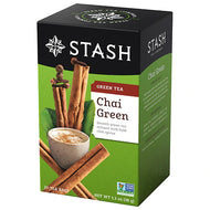 Stash Tea Chai Green Tea Bags - 20 Count (Case of 6)