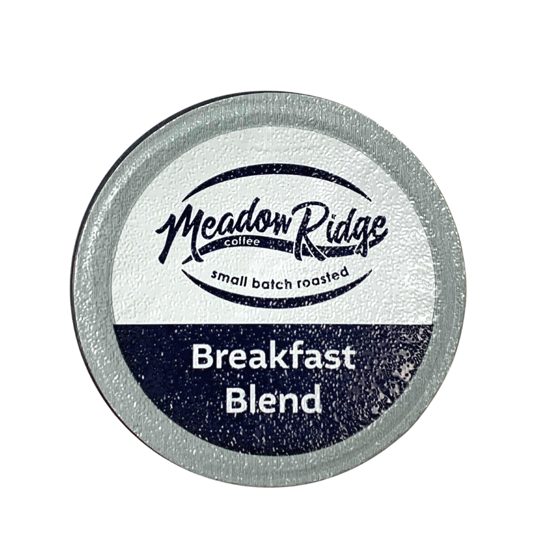 Meadow Ridge Coffee Breakfast Blend Single Serve Coffee Cups