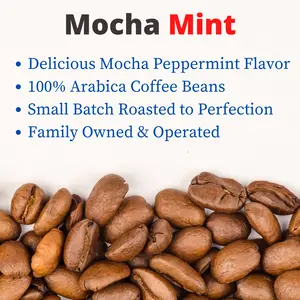 Meadow Ridge Mocha Mint Flavored Small Batch Ground Coffee