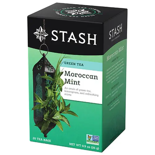 Stash Tea Moroccan Mint Green Tea Bags - 20 Count