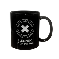 Black Insomnia Coffee Sleeping is Cheating Coffee Mug