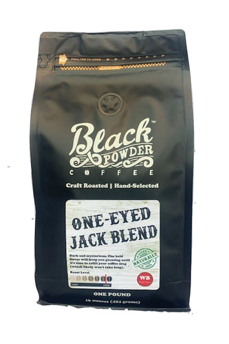 Black Powder One Eyed Jack Dark Roast Ground Coffee - 12 Ounce