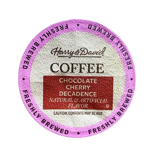 Harry & David Chocolate Cherry Decadence Flavored Single Serve Coffee