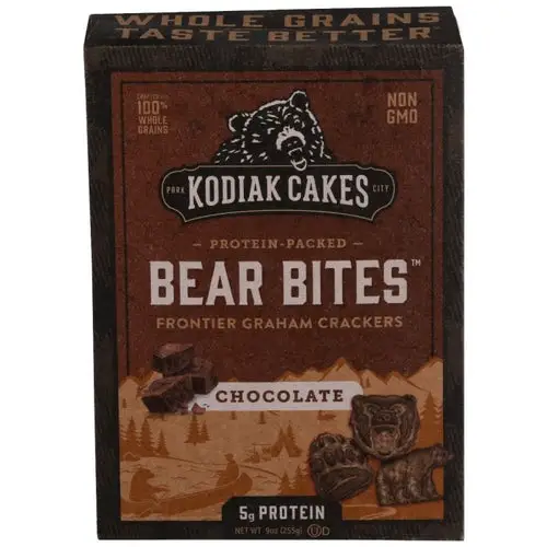 Kodiak Cakes Bear Bites Chocolate Graham Cracker -  9 oz