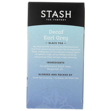 Stash Tea Decaf Earl Grey Black Tea Bags - 18 Count