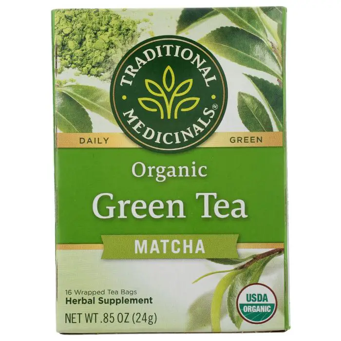 Traditional Medicinals Ogrniac Green Tea Matcha - 16 Count