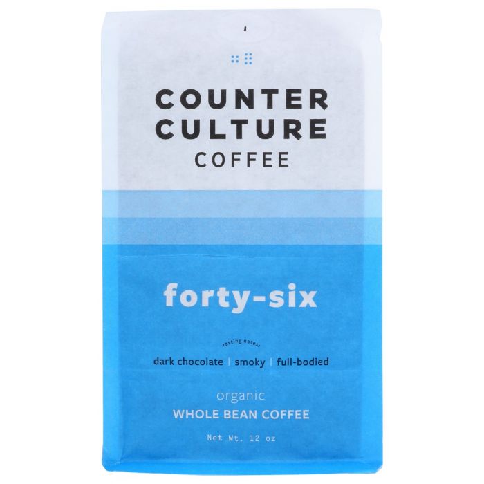 Counter Cutlure Forty Six Organic Dark Chocolate Whole Bean Coffee - 12oz