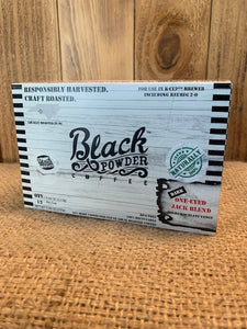 Black Powder One Eyed Jack - Shade Grown Coffee - Single Serve Cups - 12 Count