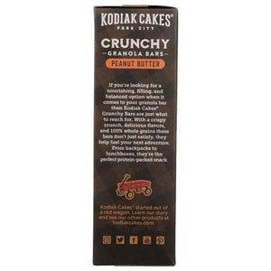 Kodiak Cakes Peanut Butter Crunchy Granola Bars, 9.5 oz