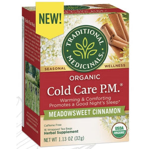 Traditional Medicinals Cold Care P.M. Herbal Tea Bags - 16 Count