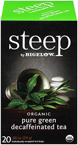 steep Organic Pure Green Decaf Tea - 20 Count